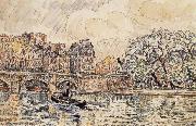 The new bridge of Paris Paul Signac